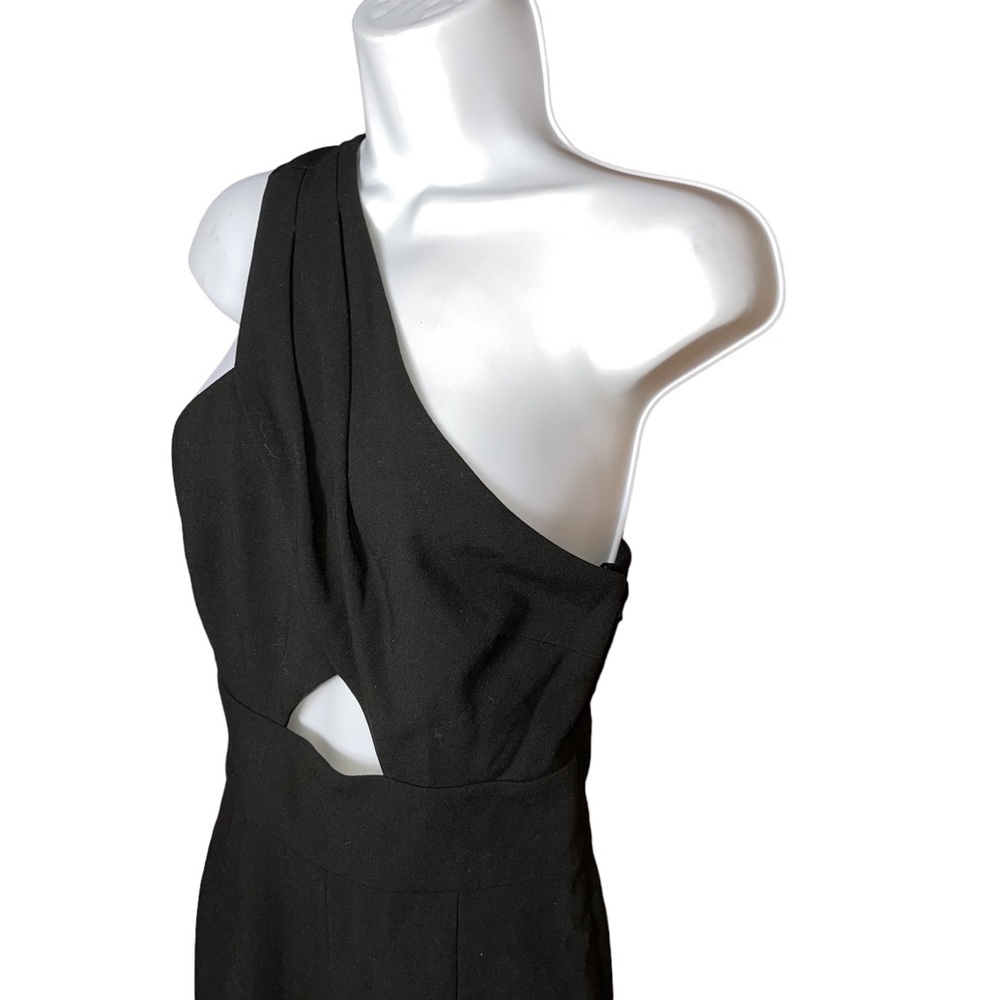 Black Halo Honey Cutout Jumpsuit in Black size 2 - Picture 7 of 12
